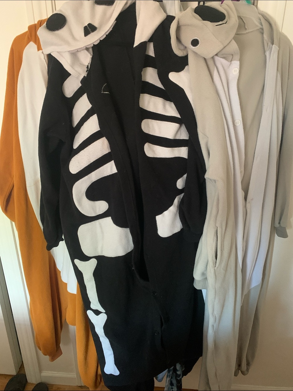 Kigurumi Skeleton XL adult